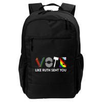 Funny Vote Like Ruth Sent You Gavel Feminists Lgbt Pride Backpack