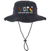 Funny Vote Like Ruth Sent You Gavel Feminists Lgbt Pride Bucket Hat