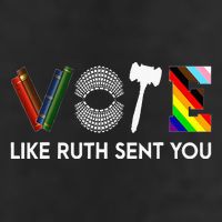 Funny Vote Like Ruth Sent You Gavel Feminists Lgbt Pride 15oz Campfire Ceramic Mug