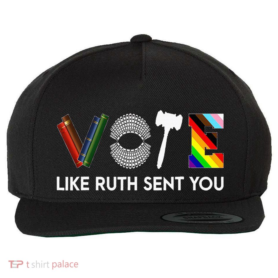 Funny Vote Like Ruth Sent You Gavel Feminists Lgbt Pride Wool Snapback Cap