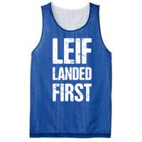 Funny Viking Leif Erikson Day / Distressed Leif Erikson Gift Mesh Reversible Basketball Jersey Tank