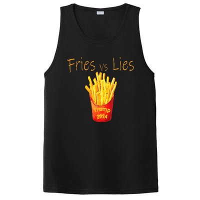 Fries Vs Lies Trump 2024 PosiCharge Competitor Tank