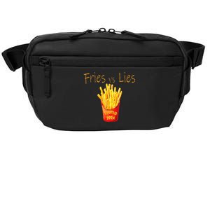 Fries Vs Lies Trump 2024 Crossbody Pack