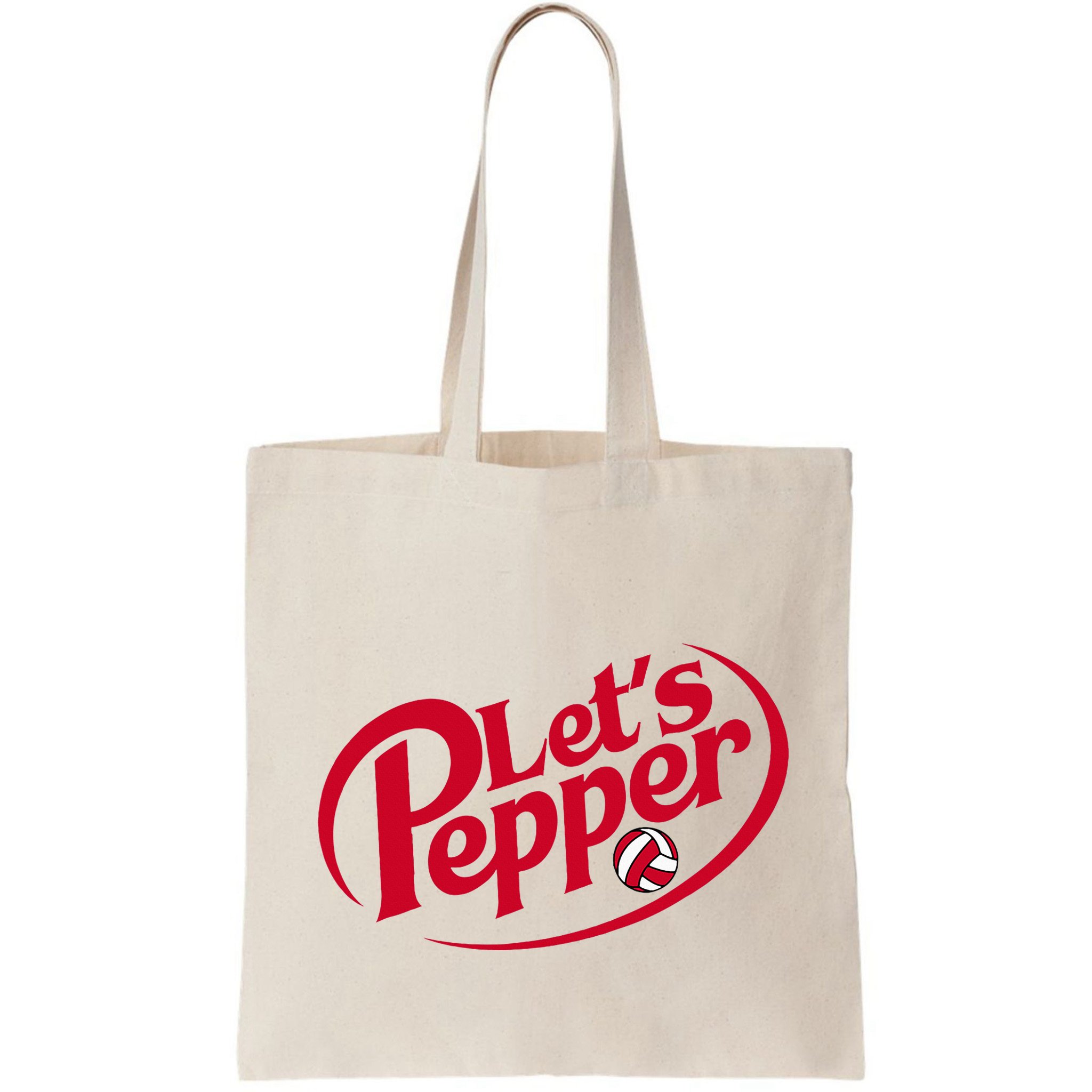 Funny Volleyball LetS Pepper Practice Term Great Bag