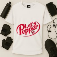 Funny Volleyball LetS Pepper Practice Term Great Cooling Performance Crew T-Shirt