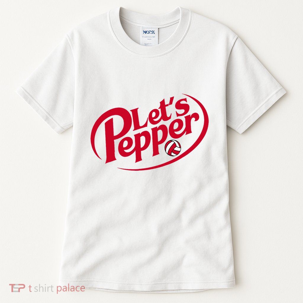 Funny Volleyball LetS Pepper Practice Term Great Tall T-Shirt