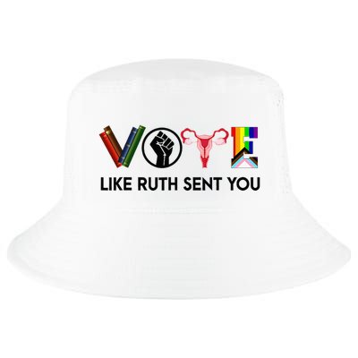 Funny Vote Like Ruth Sent You Gavel Feminists Lgbt Pride Cool Comfort Performance Bucket Hat