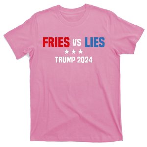 Fries Vs Lies Pro Trump Vance 2024 T-Shirt