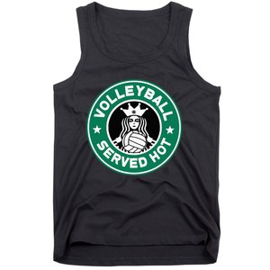 Funny Volleyball Logo Design Great Tank Top