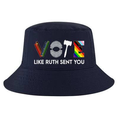 Funny Vote Like Ruth Sent You Gavel Feminists Lgbt Pride Cool Comfort Performance Bucket Hat