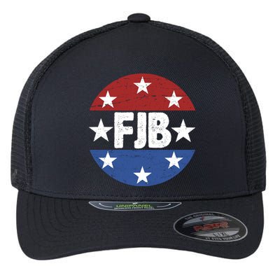 FJB Vintage Logo F Joe Biden Flexfit Unipanel Trucker Cap