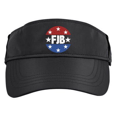 FJB Vintage Logo F Joe Biden Adult Drive Performance Visor