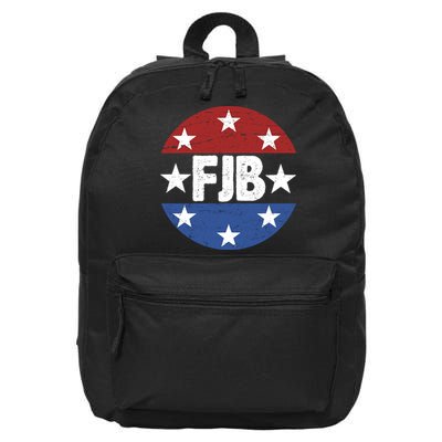 FJB Vintage Logo F Joe Biden 16 in Basic Backpack