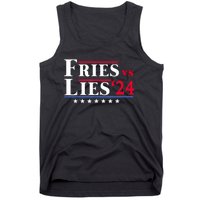 Fries Vs Lies Trump 2024 Tank Top