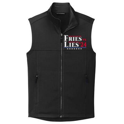 Fries Vs Lies Trump 2024 Collective Smooth Fleece Vest