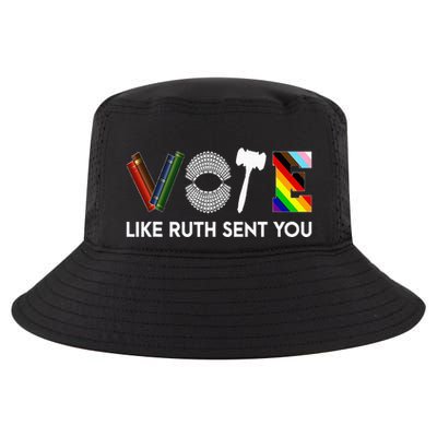 Funny Vote Like Ruth Sent You Gavel Feminists Lgbt Pride Cool Comfort Performance Bucket Hat