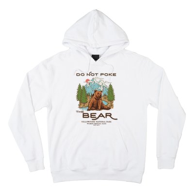 Funny Vintage Look Yellowstone National Park Grizzly Lover Hoodie