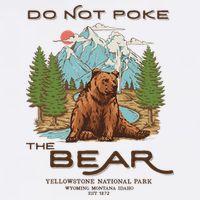 Funny Vintage Look Yellowstone National Park Grizzly Lover Beanie