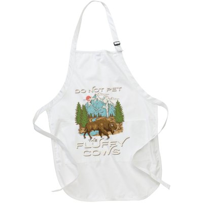 Funny Vintage Look Yellowstone National Park Bison Lover Apron