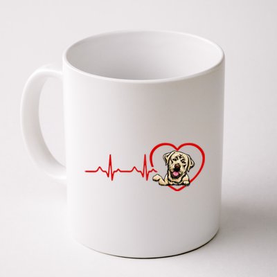 Funny Valentines Labrador Retriever Heart Dog Lovers Gift Coffee Mug