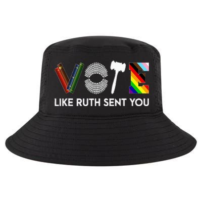 Funny Vote Like Ruth Sent You Gavel Feminists Lgbt Pride Cool Comfort Performance Bucket Hat