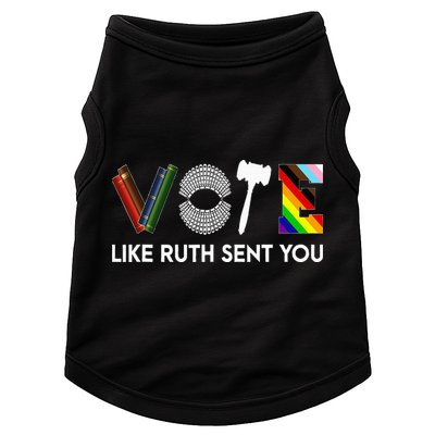 Funny Vote Like Ruth Sent You Gavel Feminists Lgbt Pride Doggie Tank