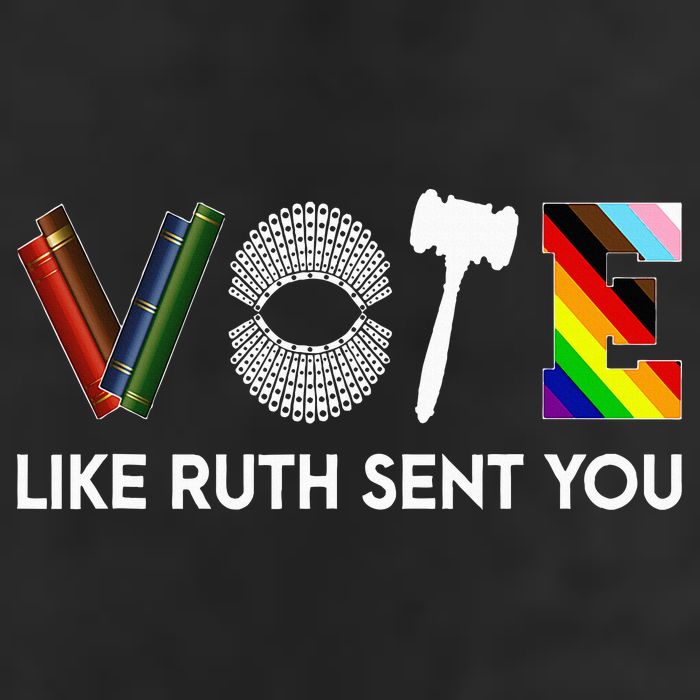 Funny Vote Like Ruth Sent You Gavel Feminists Lgbt Pride Golf Towel