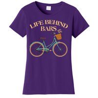 Funny VIntage Life Behind Bars Bike Bicycle Fan Women's T-Shirt