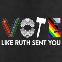 Funny Vote Like Ruth Sent You Gavel Feminists Lgbt Pride Golf Towel