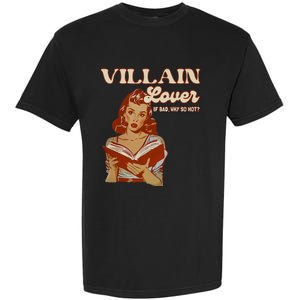 Funny Villain Lover Bookish Dark Romance Book Lover Garment-Dyed Heavyweight T-Shirt