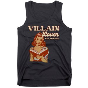 Funny Villain Lover Bookish Dark Romance Book Lover Tank Top