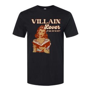 Funny Villain Lover Bookish Dark Romance Book Lover Softstyle CVC T-Shirt