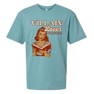 Funny Villain Lover Bookish Dark Romance Book Lover Sueded Cloud Jersey T-Shirt