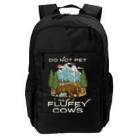 Funny Vintage Look Yellowstone National Park Bison Lover Daily Commute Backpack