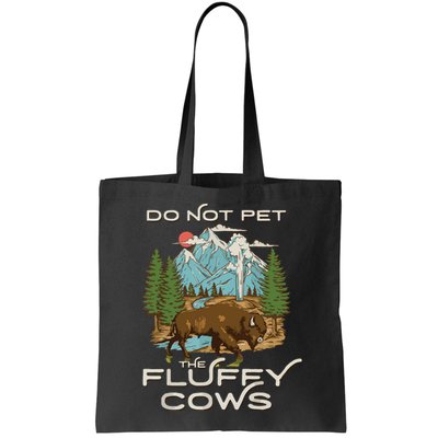 Funny Vintage Look Yellowstone National Park Bison Lover Bag