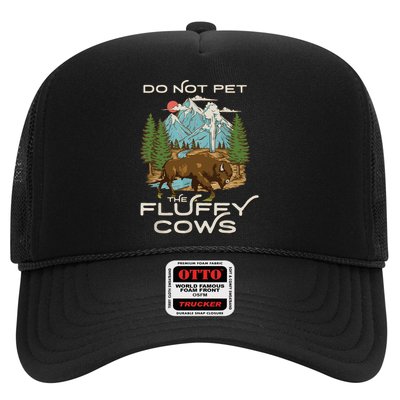 Funny Vintage Look Yellowstone National Park Bison Lover Trucker Hat