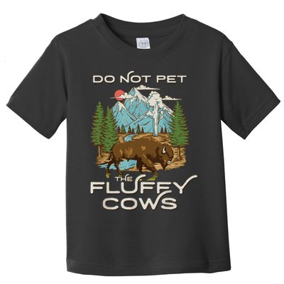 Funny Vintage Look Yellowstone National Park Bison Lover Toddler T-Shirt