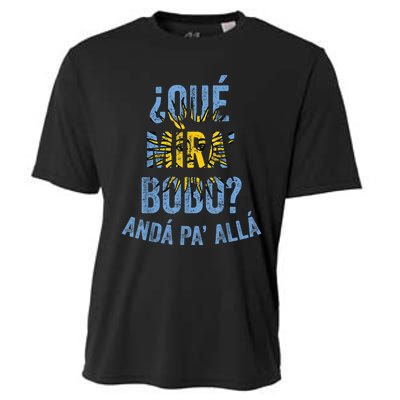 Funny Viral Meme Qué Miras Bobo, Qué Mira Bobo Cooling Performance Crew T-Shirt