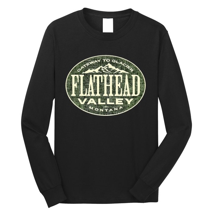 Flathead Valley Montana Long Sleeve Shirt