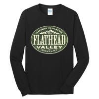 Flathead Valley Montana Tall Long Sleeve T-Shirt