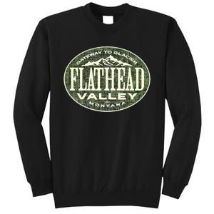 Flathead Valley Montana Tall Sweatshirt