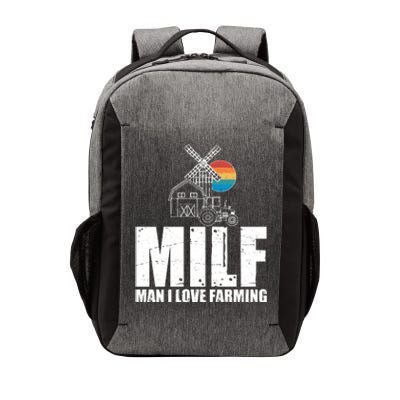 Funny Vintage MILF Man I Love Farming Vector Backpack