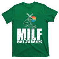 Funny Vintage MILF Man I Love Farming T-Shirt