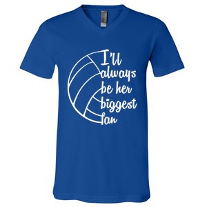 Funny Volleyball Mom Dad Coach Volleyball Lovers Gift V-Neck T-Shirt