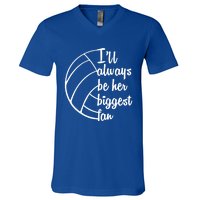 Funny Volleyball Mom Dad Coach Volleyball Lovers Gift V-Neck T-Shirt