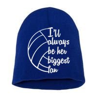 Funny Volleyball Mom Dad Coach Volleyball Lovers Gift Short Acrylic Beanie