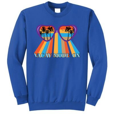 Family Vacay Mode On Summer Vacation Gift Sweatshirt