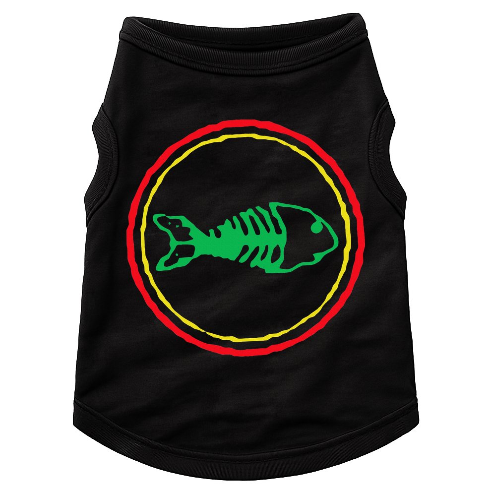 Fishbones Valentine Mardi Gras Patrick Fish Store Doggie Tank
