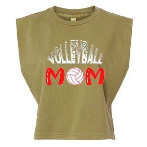 Funny Volleyball Mom Gift Garment-Dyed Women's Muscle Tee