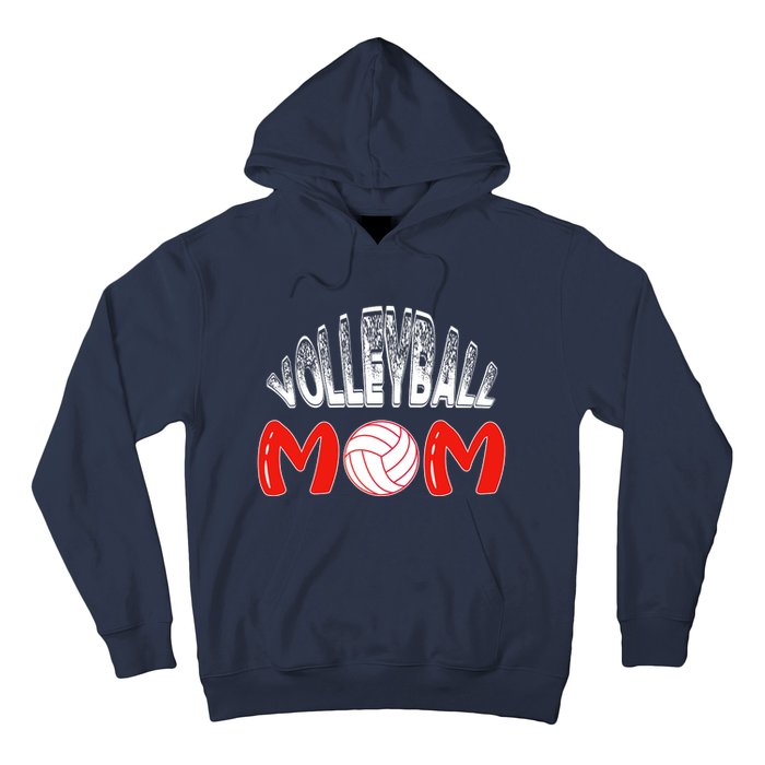 Funny Volleyball Mom Gift Hoodie